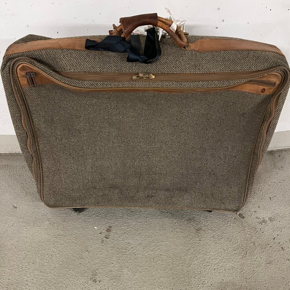 USED- Hartmann Suitcase Vintage Tweed- Different Dimensions- Part of Set